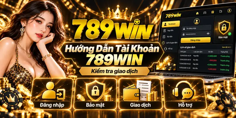 789WIN 15 Hướng dẫn tài khoản và kiểm tra giao dịch 789WIN